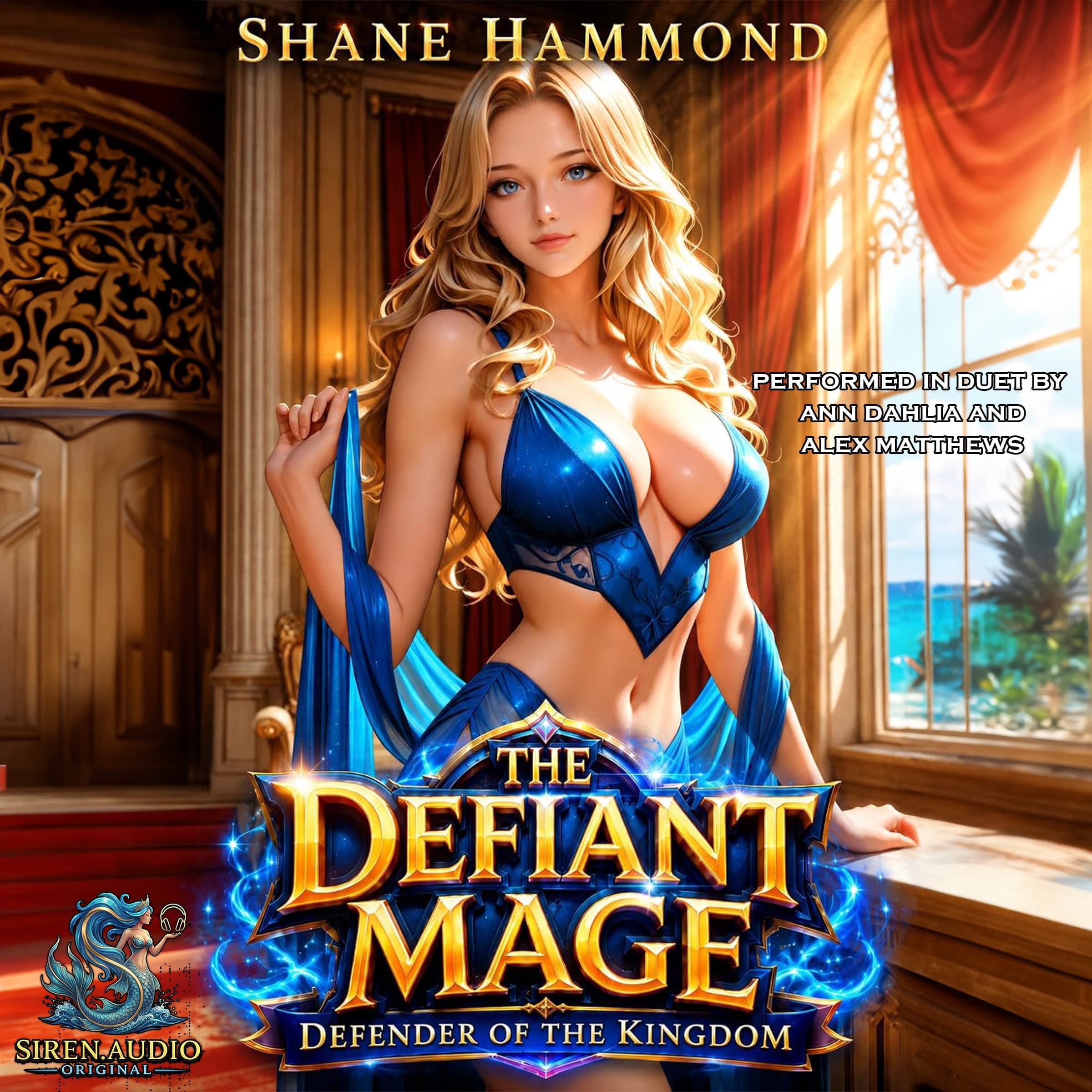 Cover art for The Defiant Mage: Defender of the Kingdom
